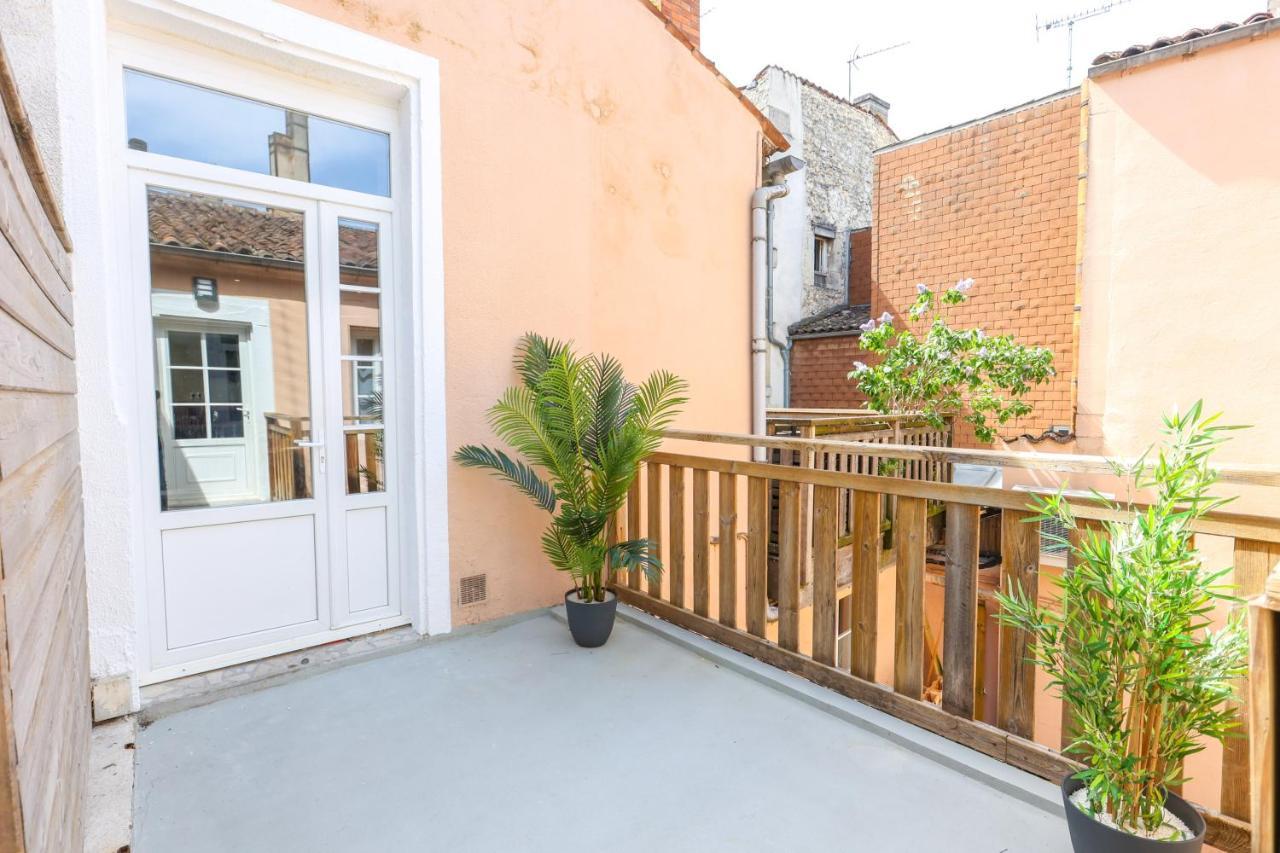 Ferienwohnung La Fabrique #Hyper Centre #Baby Foot #Terrasse Cognac Exterior foto